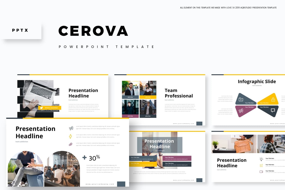 Cerova - Template PowerPoint Serbaguna untuk Presentasi Profesional