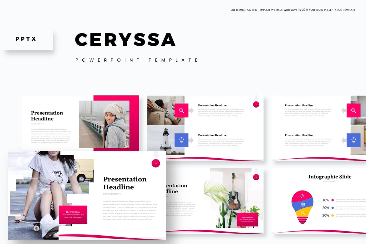 Ceryssa - Template PowerPoint Serbaguna untuk Presentasi Anda