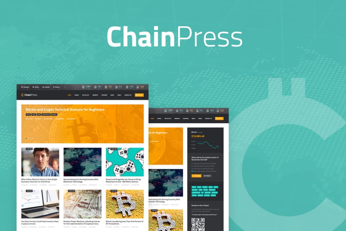ChainPress: Tema WordPress Profesional untuk Konsultasi Bisnis dan Keuangan