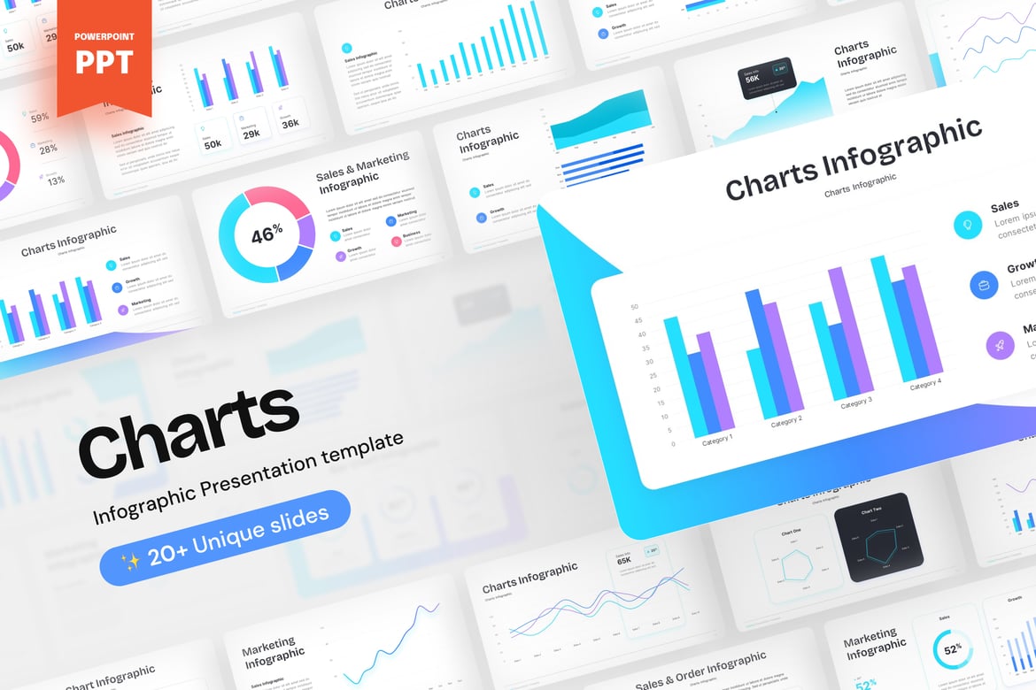 Template PowerPoint Grafik yang Menarik dan Efektif