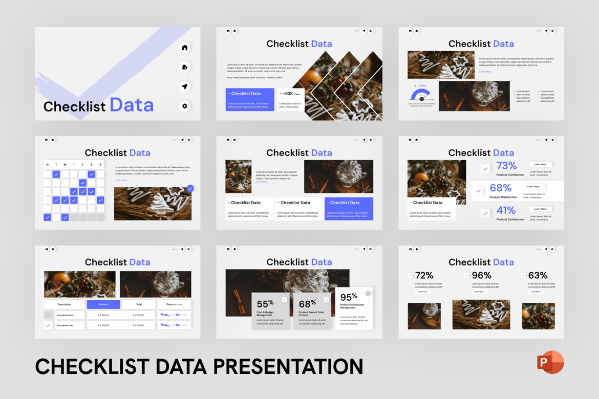 Template Presentasi Checklist Data yang Profesional dan Menarik