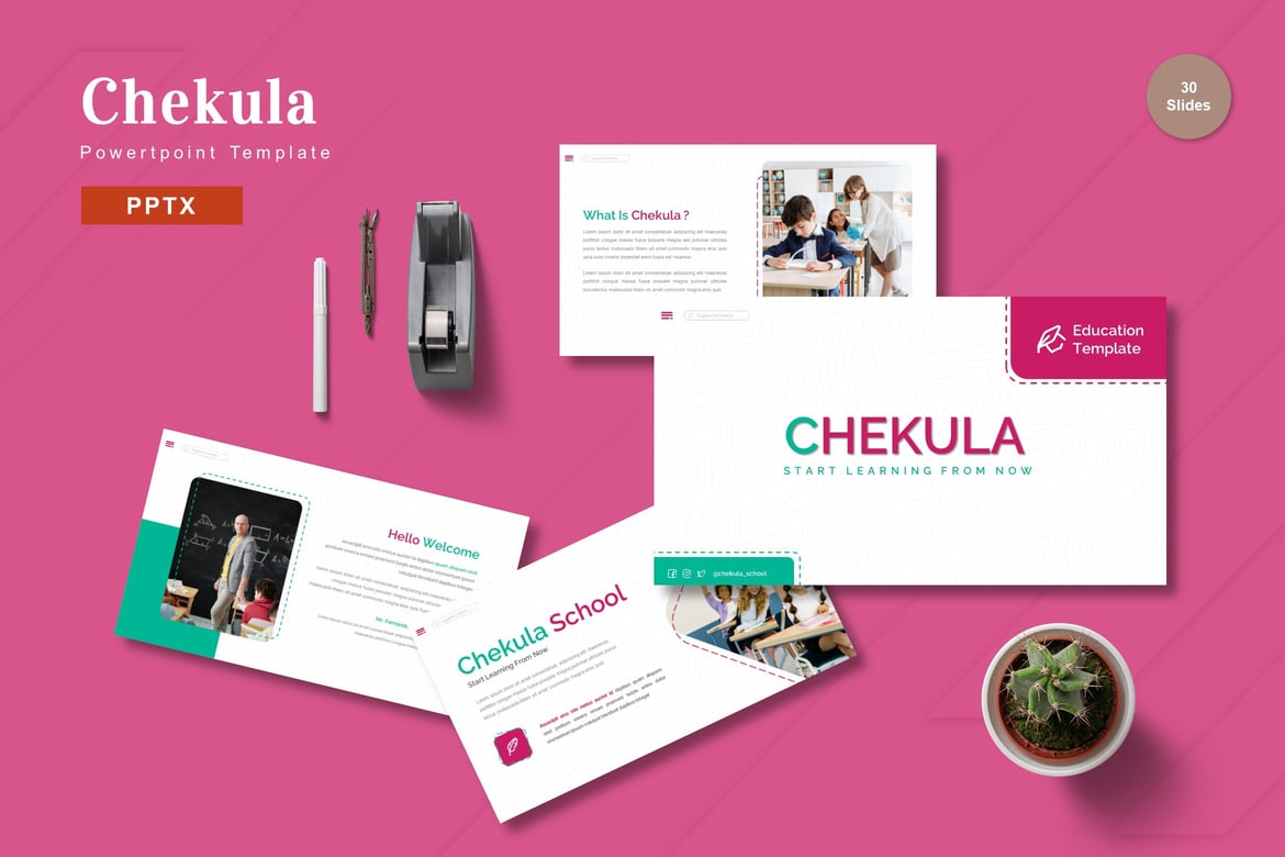 Chekula - Template PowerPoint yang Menarik dan Efektif