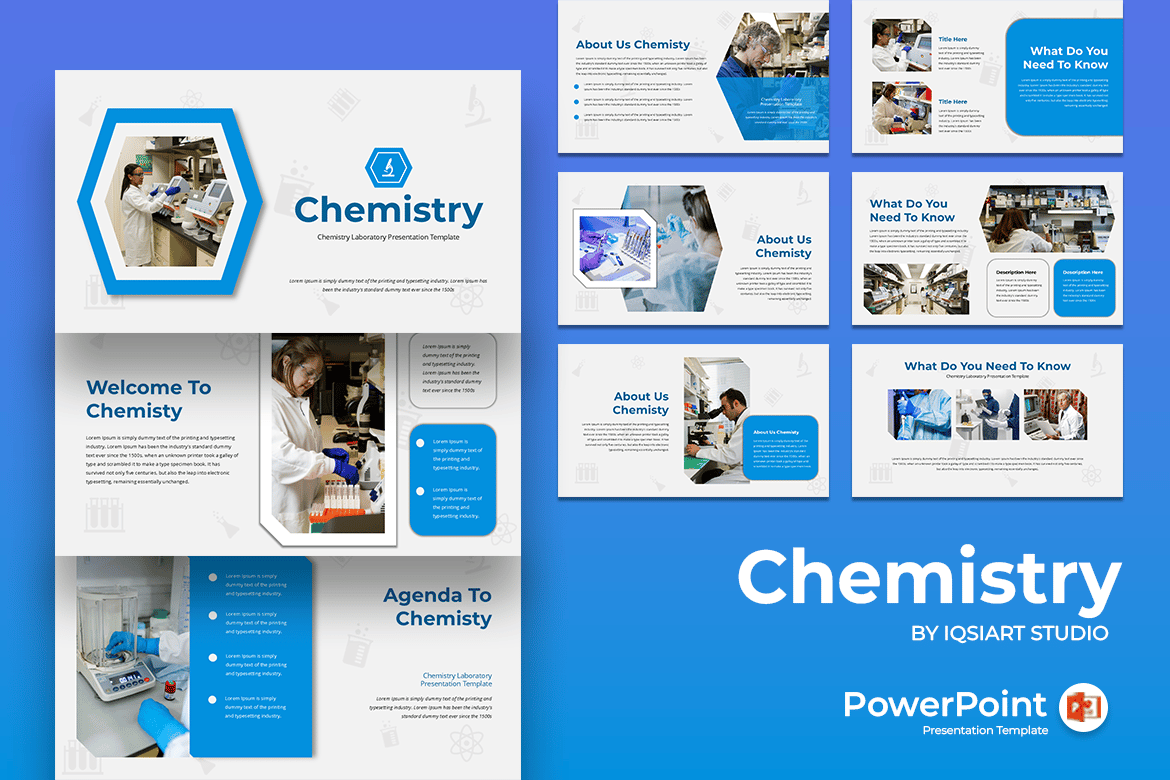 Template PowerPoint Kimia yang Menarik dan Mudah Digunakan