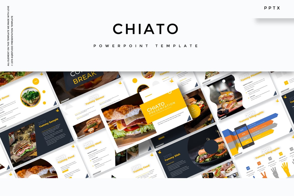 Chiato - Template Powerpoint Serbaguna untuk Presentasi Menarik