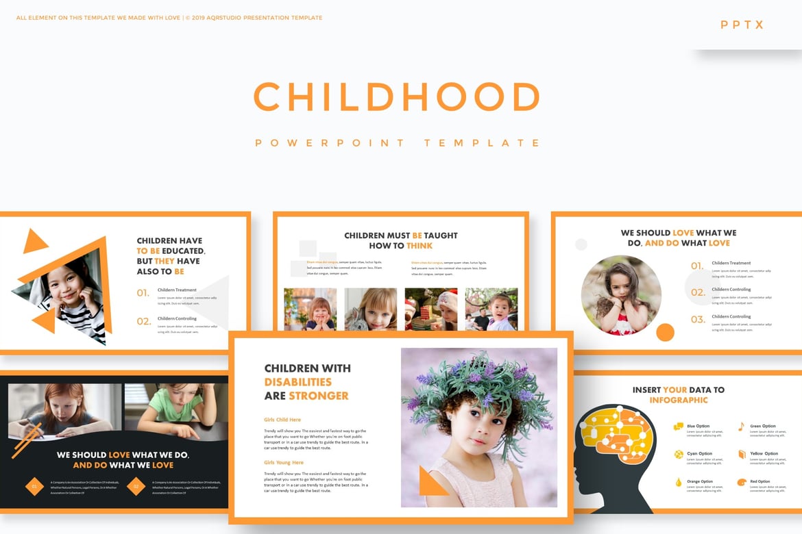 Template Presentasi PowerPoint Anak yang Menarik dan Serbaguna