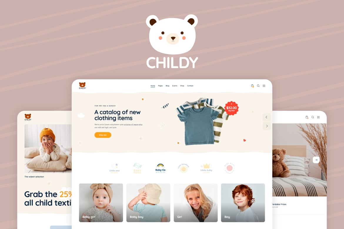 Tema WordPress Anak yang Ceria dan Responsif - Childy