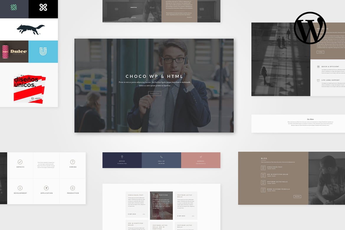 Choco | Tema WordPress Serbaguna dan Responsif
