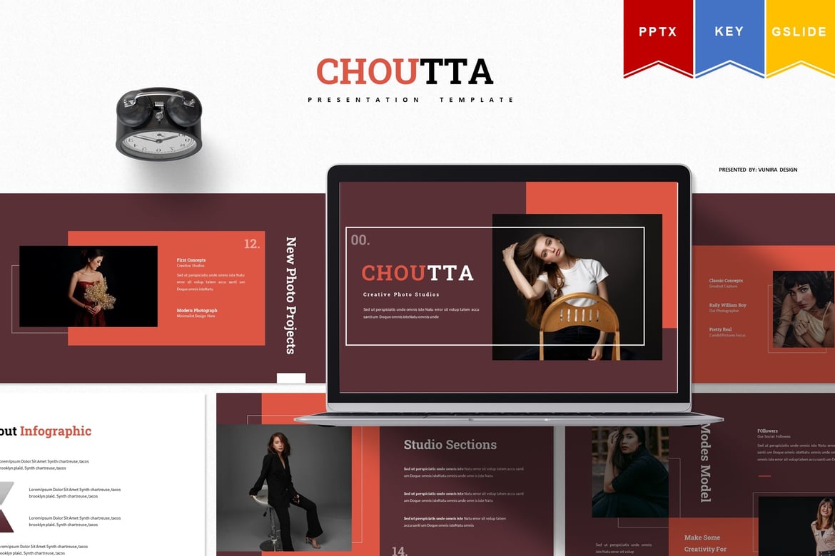 Choutta | Template Powerpoint, Keynote, dan Google Slides yang Menarik