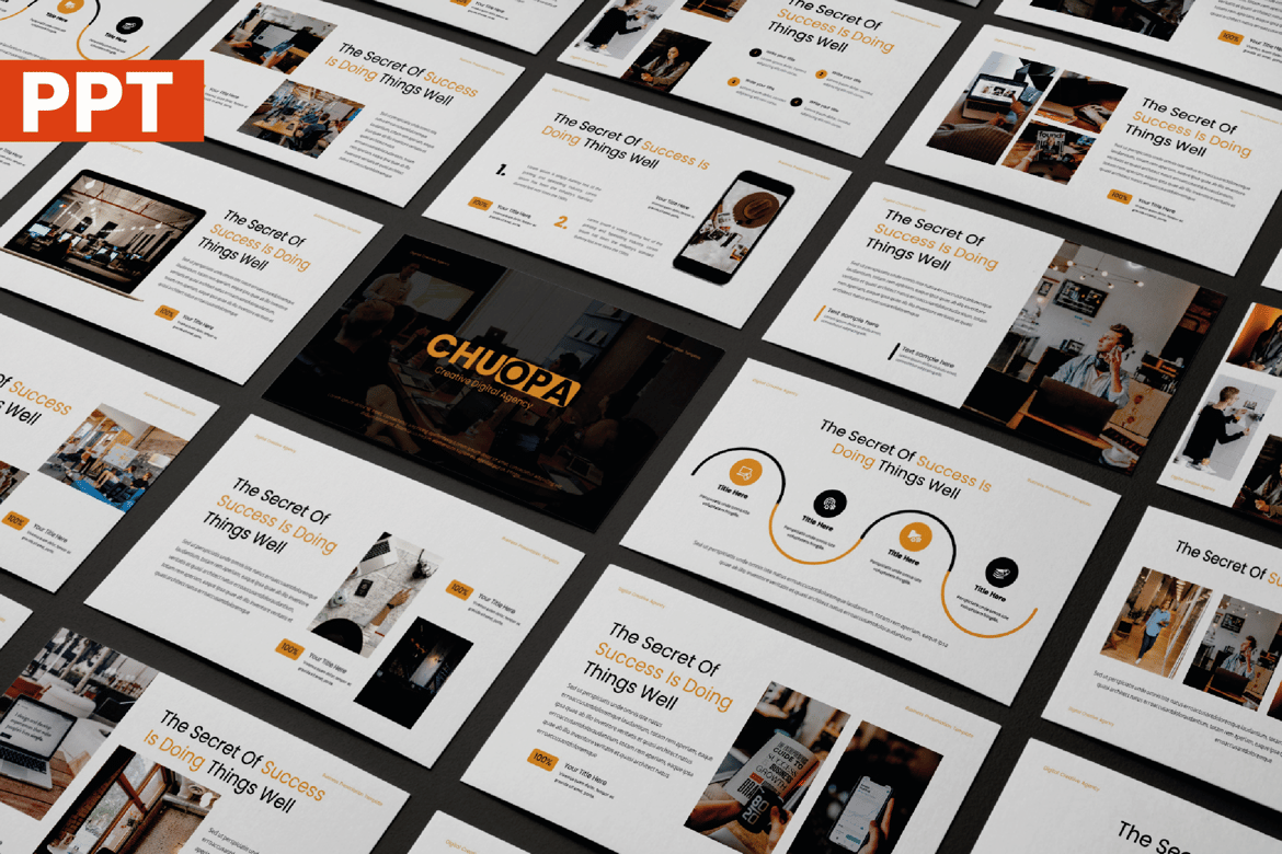 Template PowerPoint Chuopa yang Modern dan Efektif
