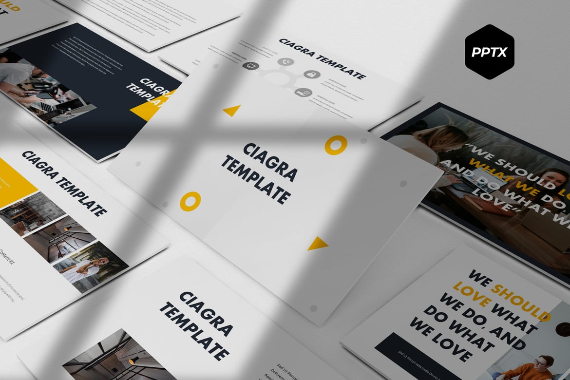 Ciagra - Template PowerPoint Serbaguna yang Menawan