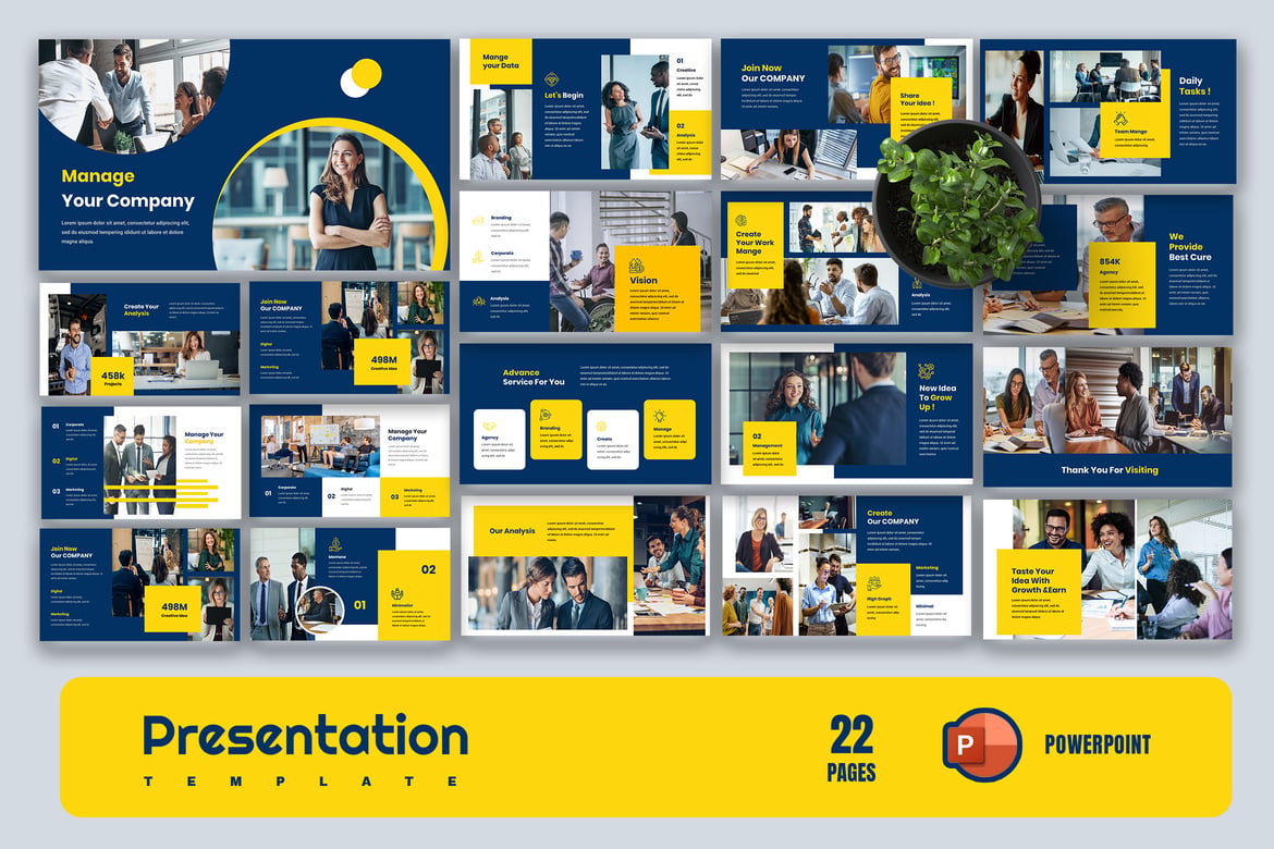 Template Presentasi PowerPoint Cify untuk Semua Kebutuhan Bisnis Anda