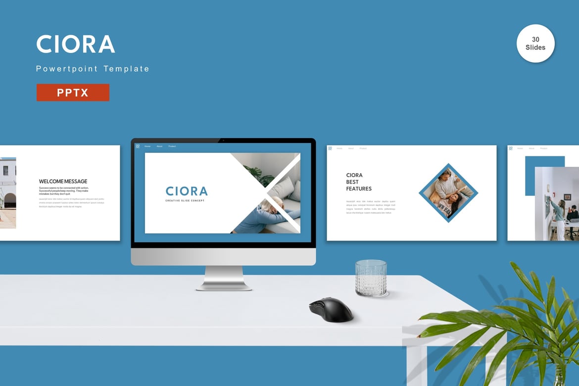 Ciora - Template PowerPoint Profesional untuk Semua Kebutuhan
