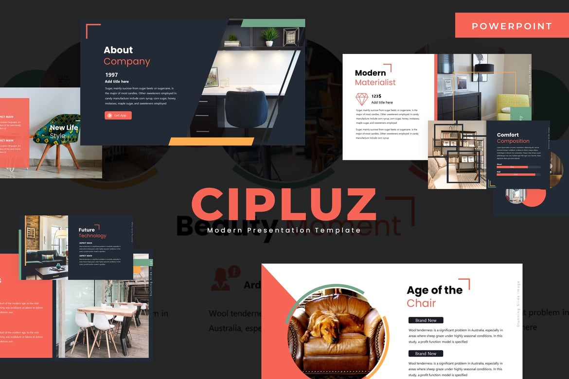 Cipluz - Template Presentasi PowerPoint yang Menarik