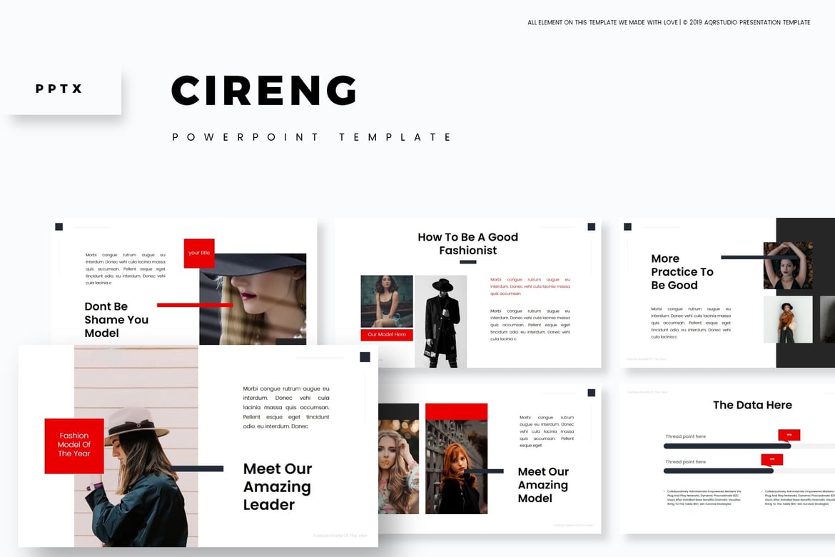 Cireng - Template Powerpoint Serbaguna yang Menarik