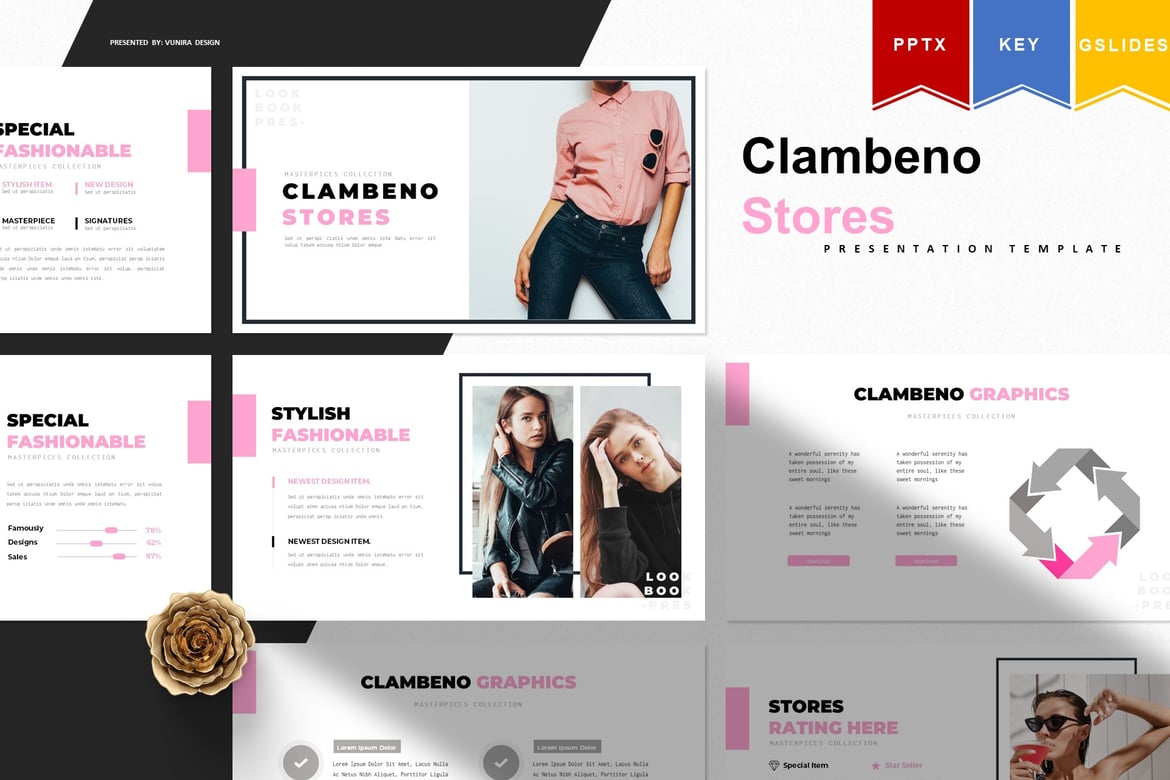 Clambeno: Template Presentasi PowerPoint, Keynote, dan Google Slide yang Menarik