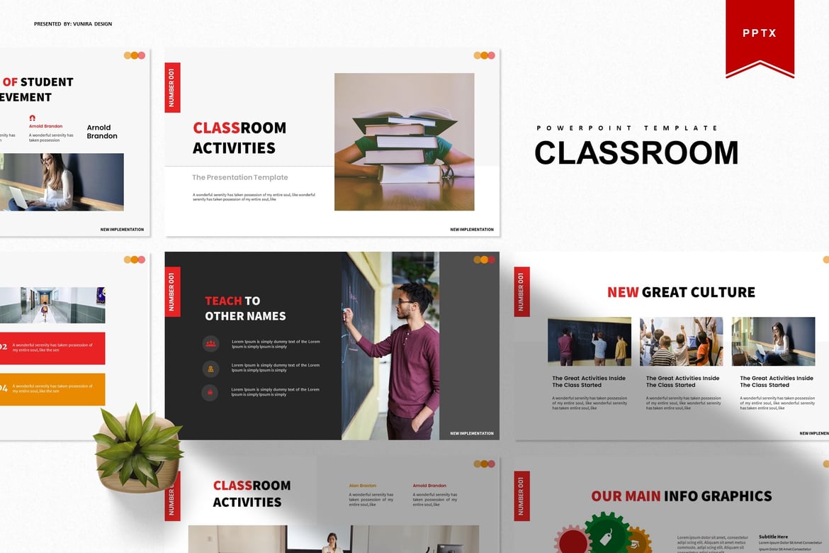 Template Powerpoint Aktivitas Kelas yang Menarik dan Interaktif