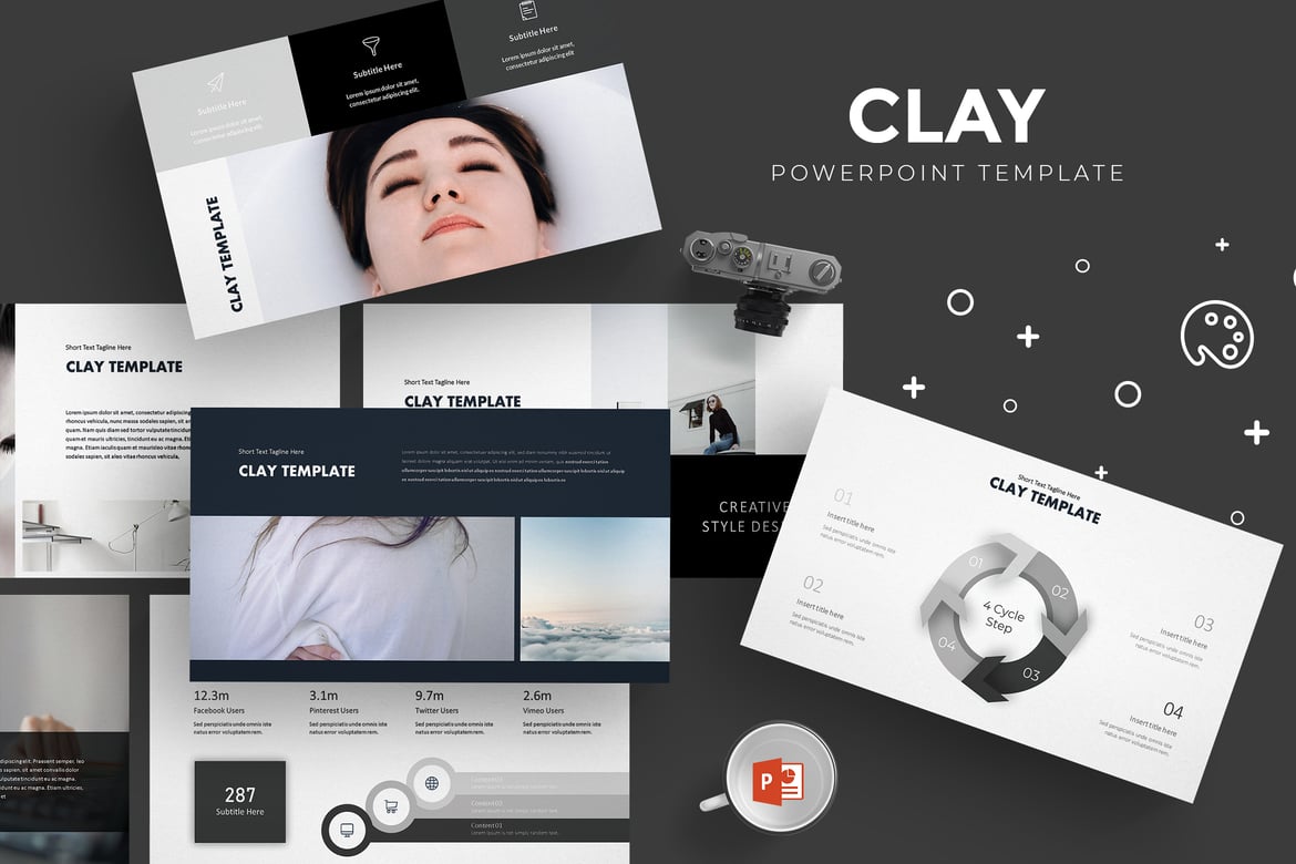 Template PowerPoint Clay - Solusi Praktis untuk Presentasi Anda