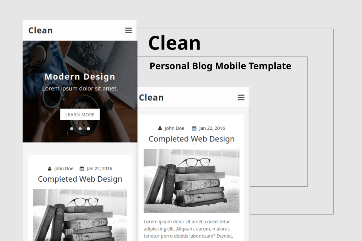 Template Web Blog Pribadi yang Modern dan Responsif