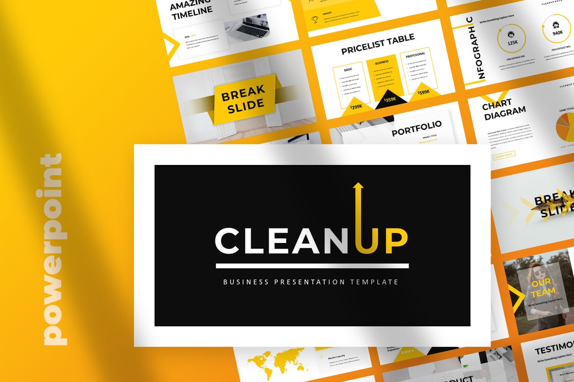 Template Presentasi Powerpoint Modern dan Profesional