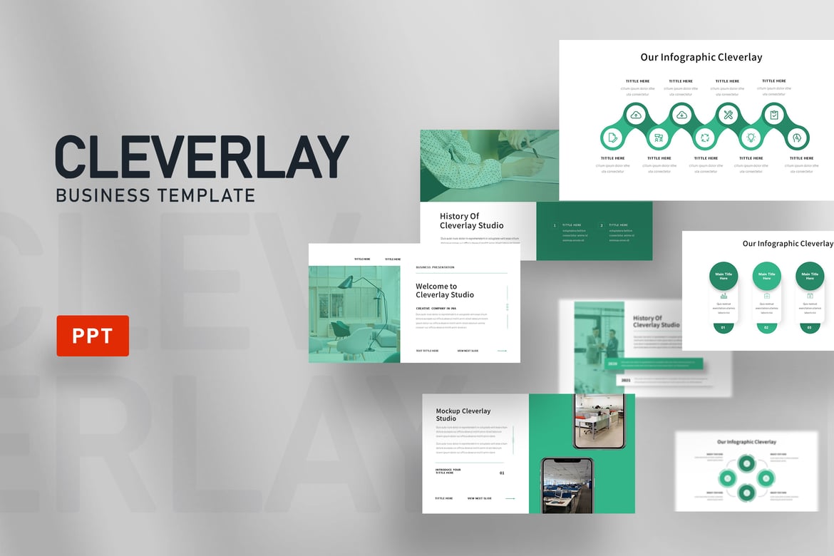 Cleverlay - Template Presentasi PowerPoint yang Menarik