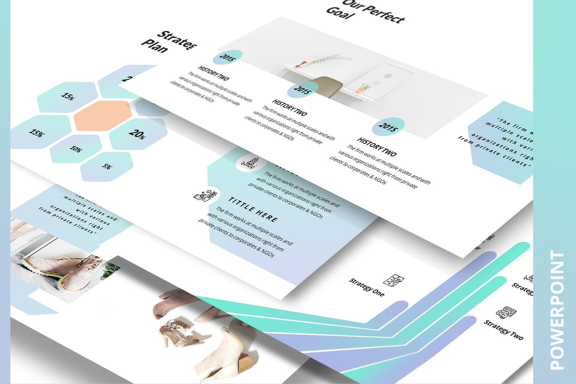 Template PowerPoint Clience untuk Presentasi Profesional