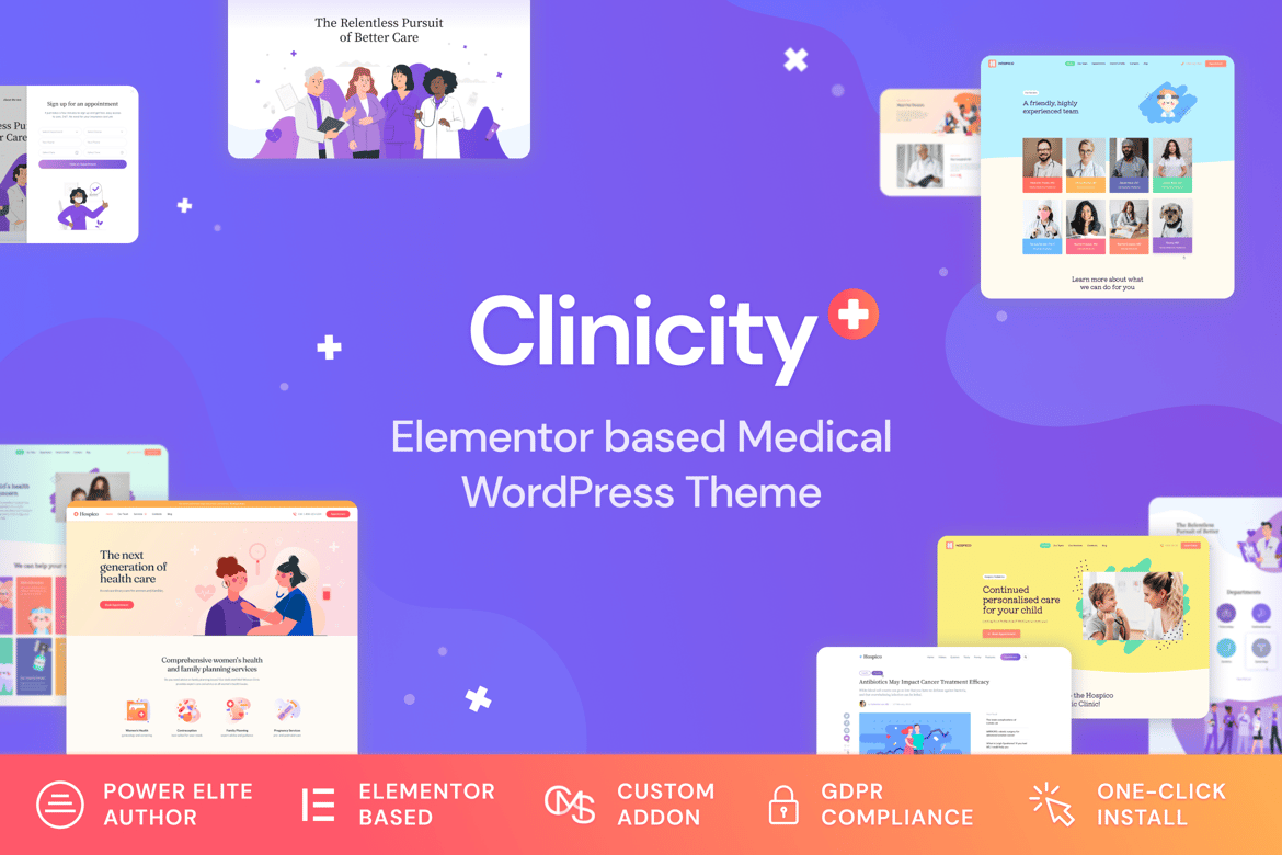 Clinicity - Tema WordPress Kesehatan & Medis Terbaik