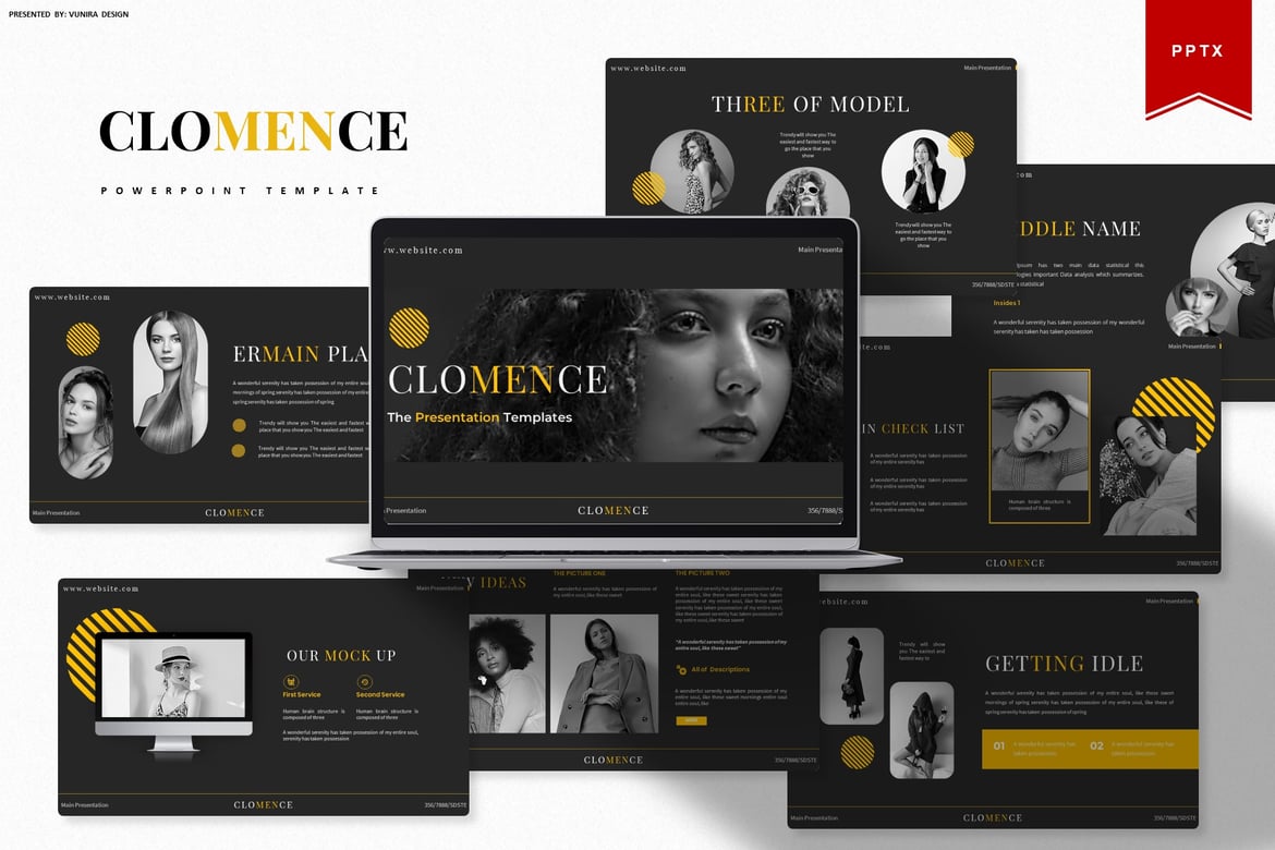 Clomence | Template PowerPoint Menarik untuk Semua Kebutuhan