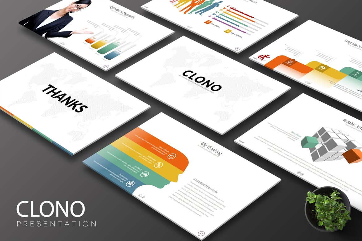 Template PowerPoint Clono: Solusi Kreatif untuk Presentasi Anda