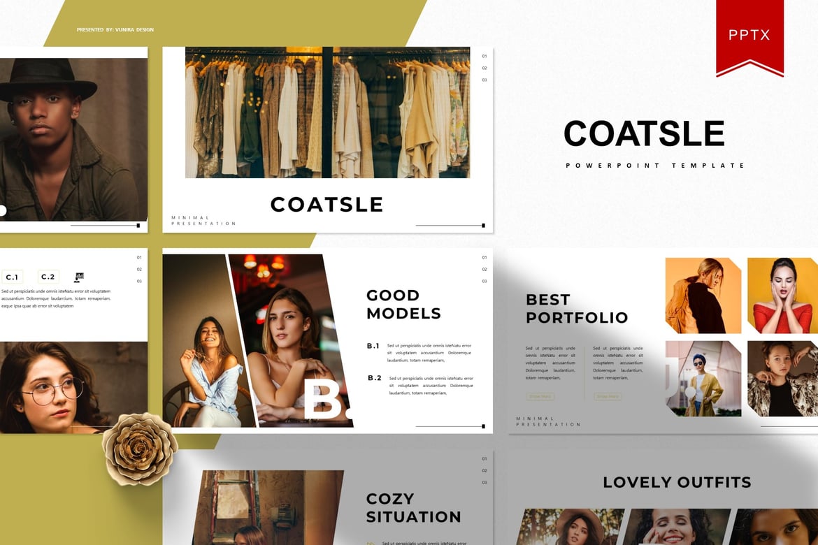 Coatsle | Template Presentasi PowerPoint Profesional