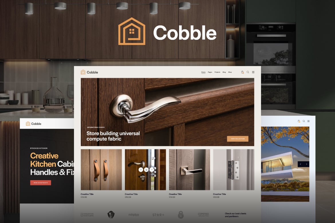 Tema WordPress Cobble: Solusi Ideal untuk Layanan Konstruksi dan Flooring