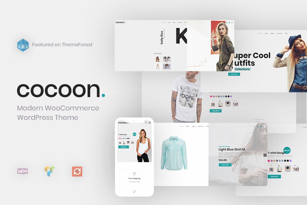Cocoon - Tema WordPress WooCommerce Modern untuk Toko Online Anda