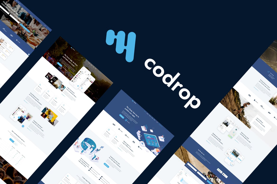 Codrop - Tema WordPress Landing Page Terbaik untuk Aplikasi Anda