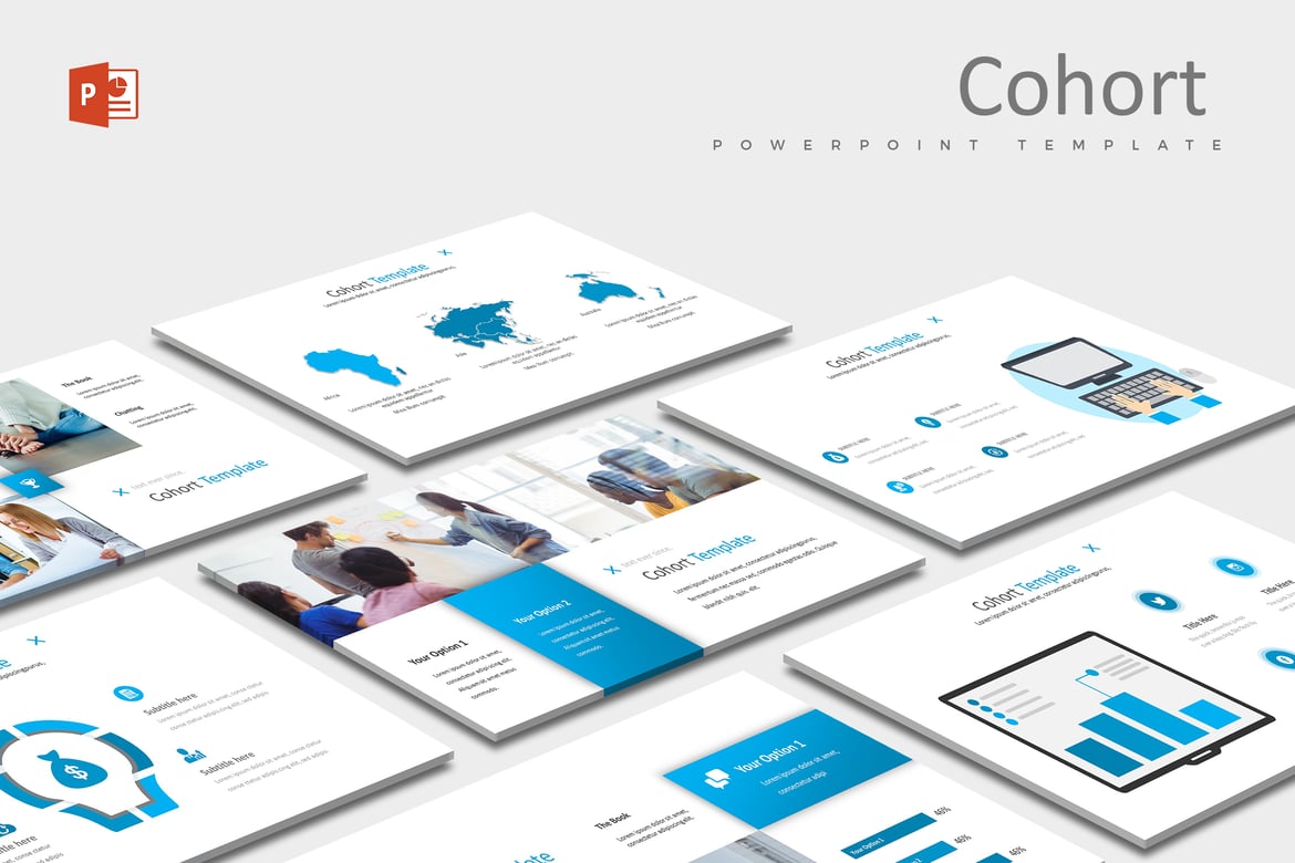 Template PowerPoint Cohort - Solusi Presentasi Menarik untuk Segala Kebutuhan