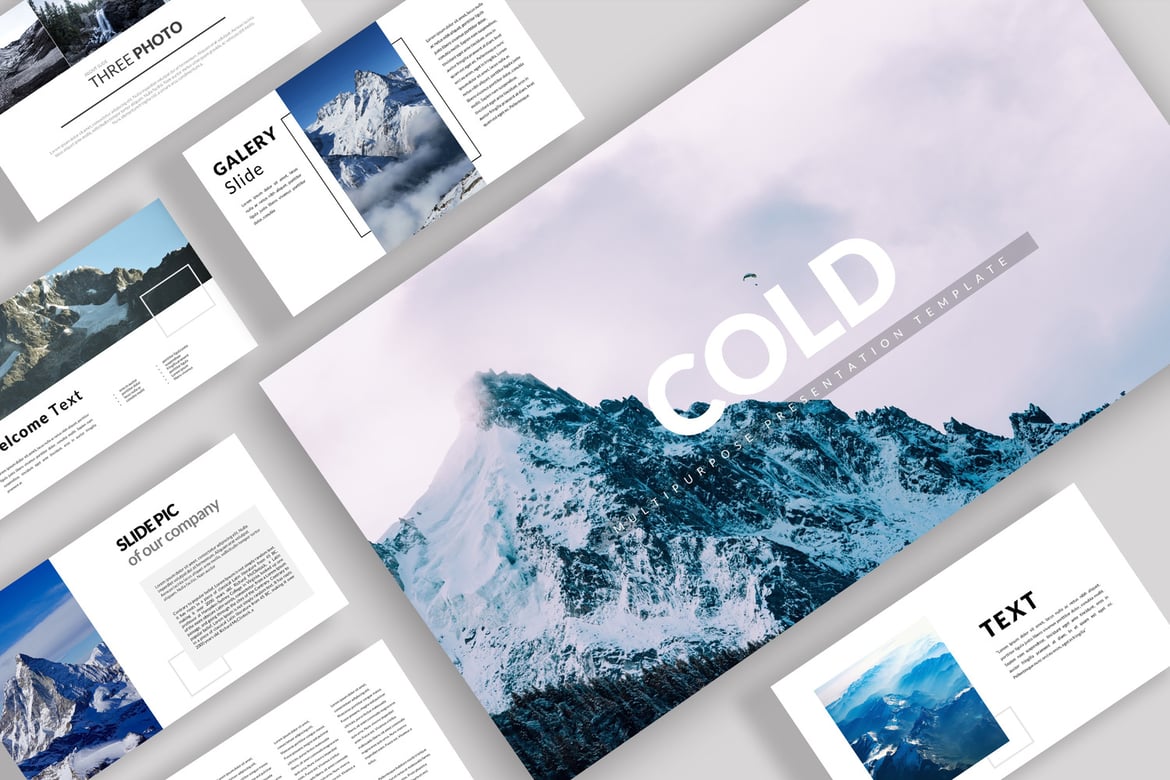 Template Presentasi PowerPoint Minimalis Modern