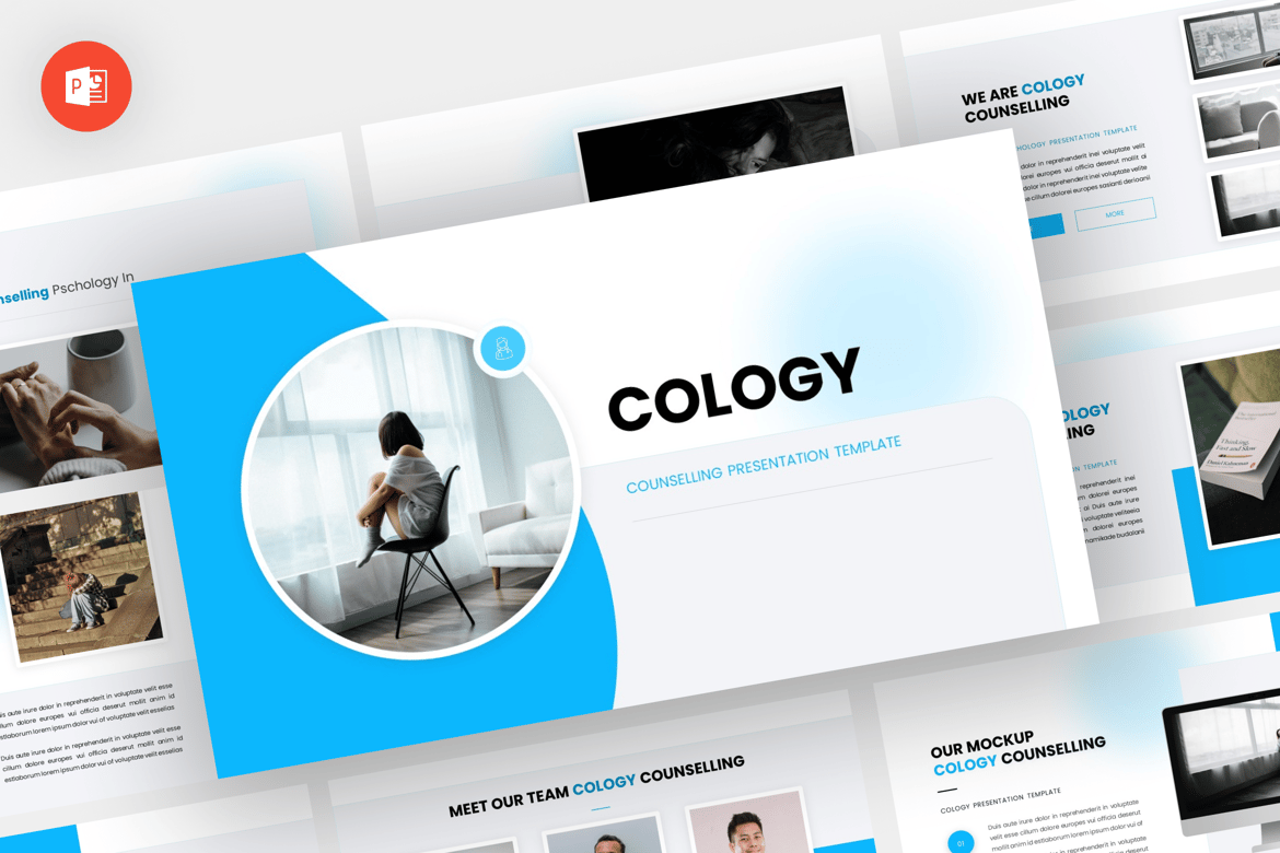 Template Powerpoint Cology - Solusi Presentasi Profesional