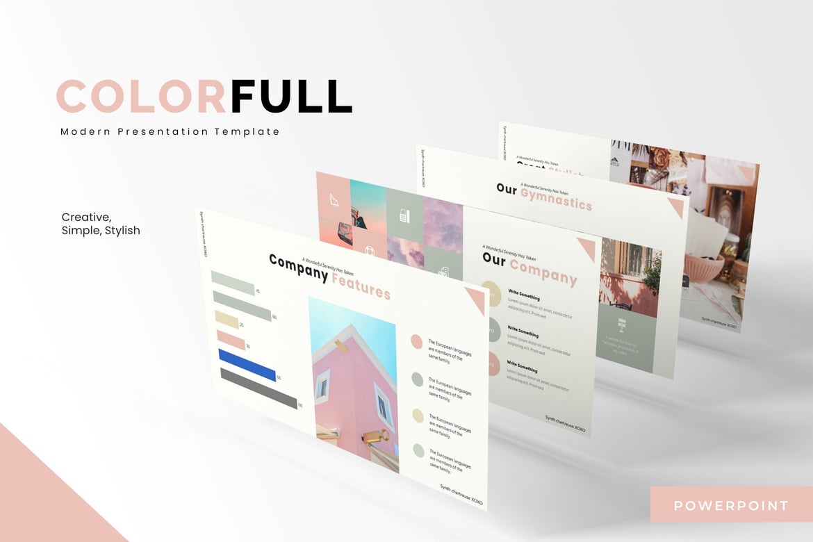 Template PowerPoint Colorfull - Solusi Presentasi Kreatif Anda