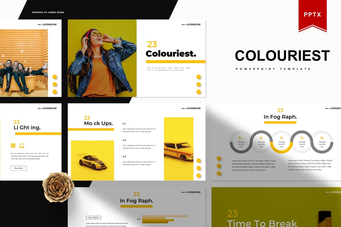 Template Powerpoint Colouriest: Solusi Presentasi Menarik dan Profesional