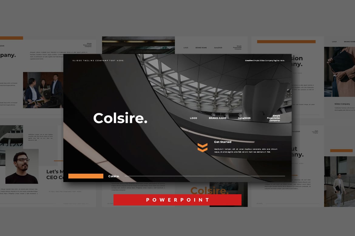 Template PowerPoint Colsire: Solusi Presentasi Kreatif Anda