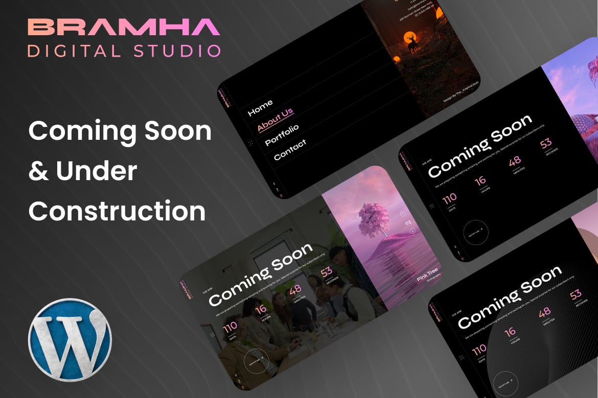 Tema WordPress Coming Soon & Under Construction yang Menarik dan Responsif