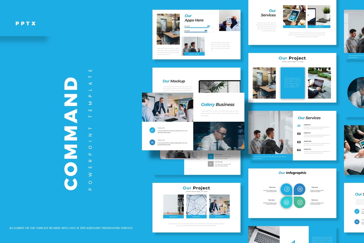 Template PowerPoint Command: Solusi Kreatif untuk Presentasi Anda