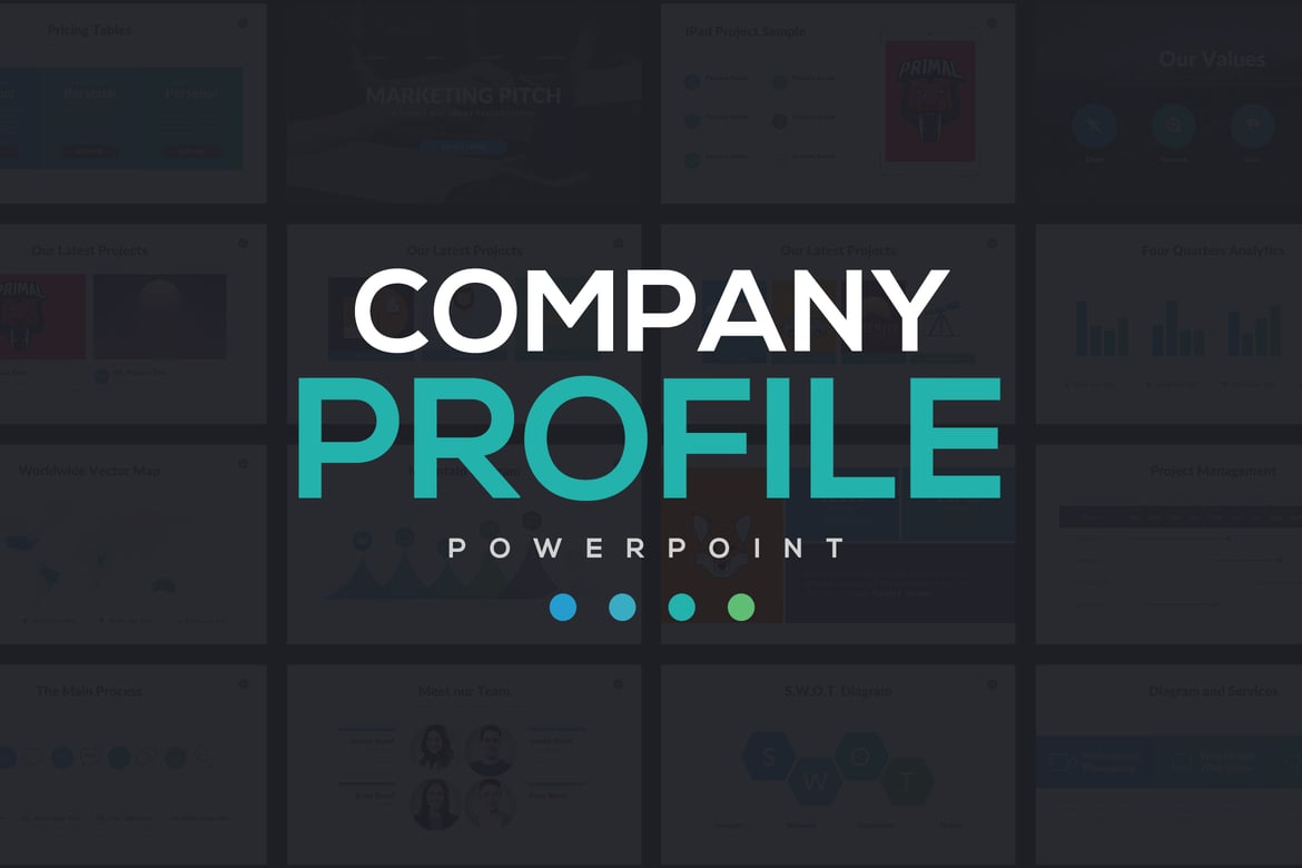Template Presentasi Profil Perusahaan yang Menarik dan Profesional