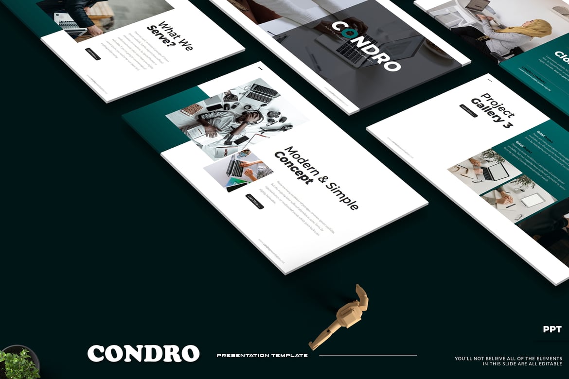 Template PowerPoint Condro: Solusi Presentasi Kreatif dan Profesional