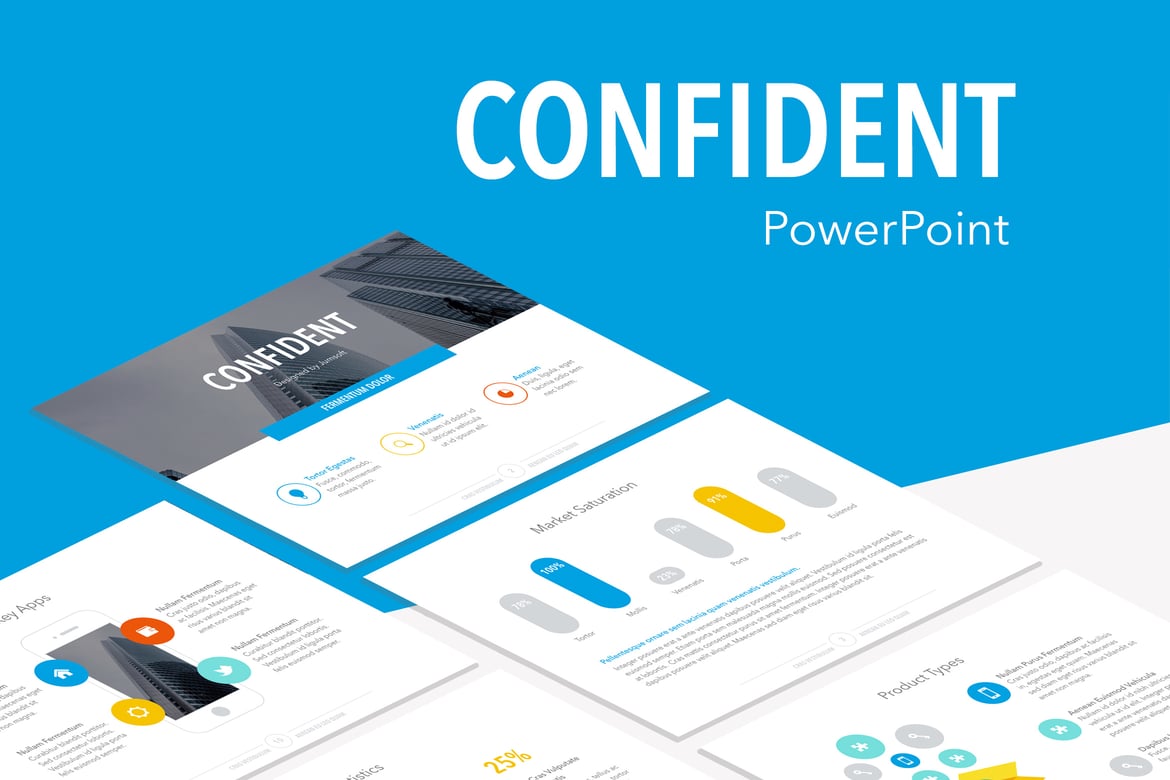 Template PowerPoint Profesional untuk Presentasi Percaya Diri