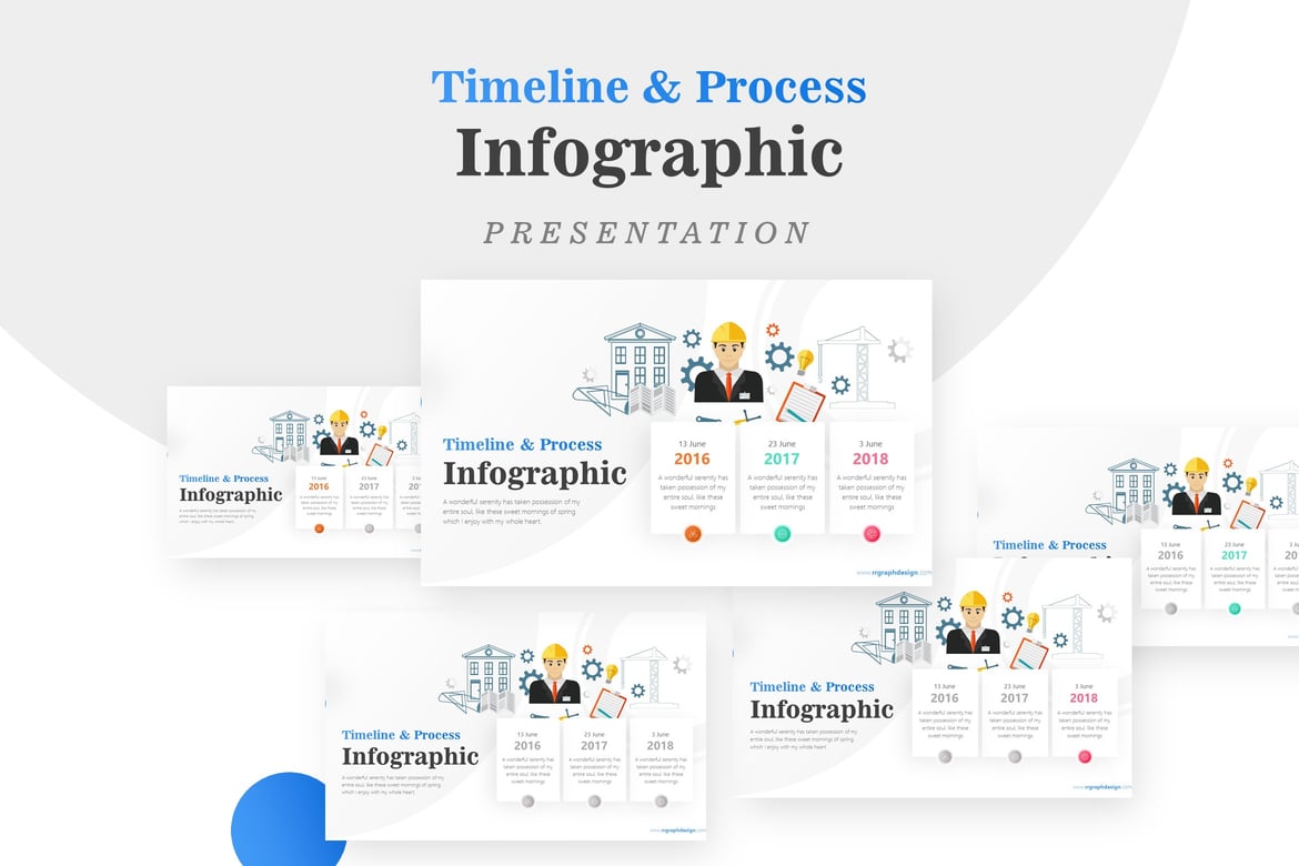 Template Powerpoint untuk Industri Konstruksi yang Kreatif dan Profesional