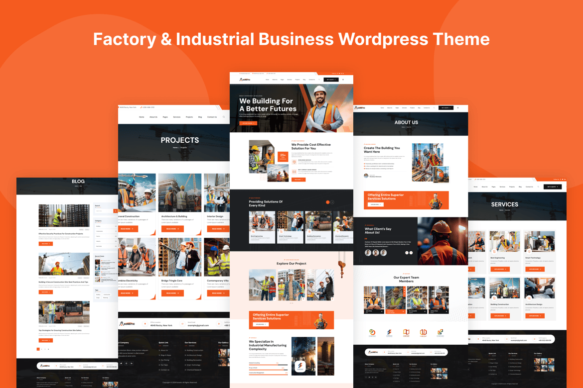 Tema WordPress Konstruksi Terbaik untuk Bisnis Anda
