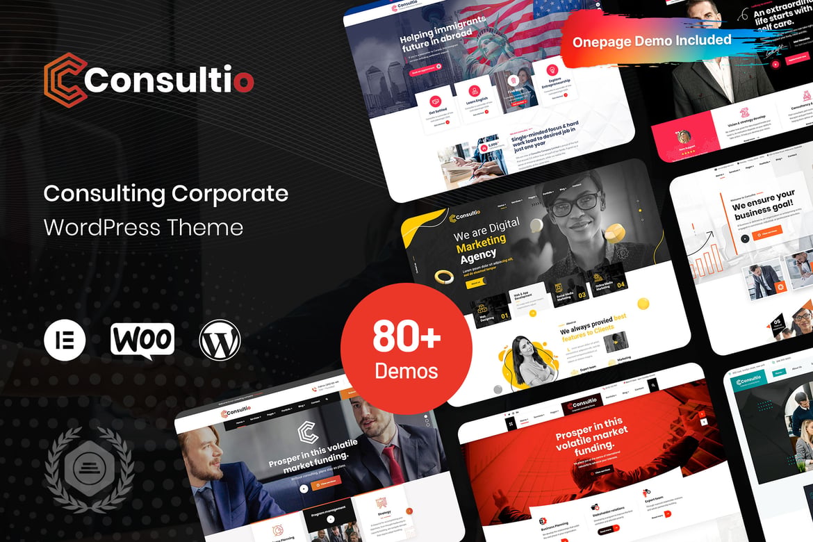 Consultio - Tema WordPress Konsultasi Perusahaan yang Ideal