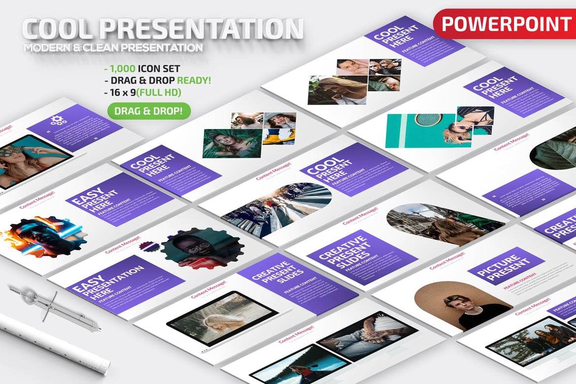 Template Presentasi PowerPoint Menarik dan Modern