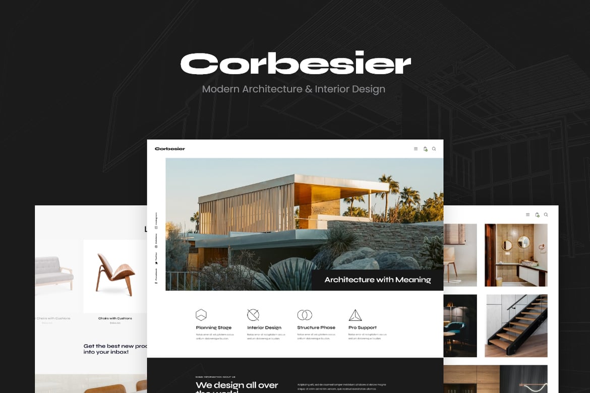 Corbesier: Tema WordPress Modern untuk Desain Interior dan Arsitektur