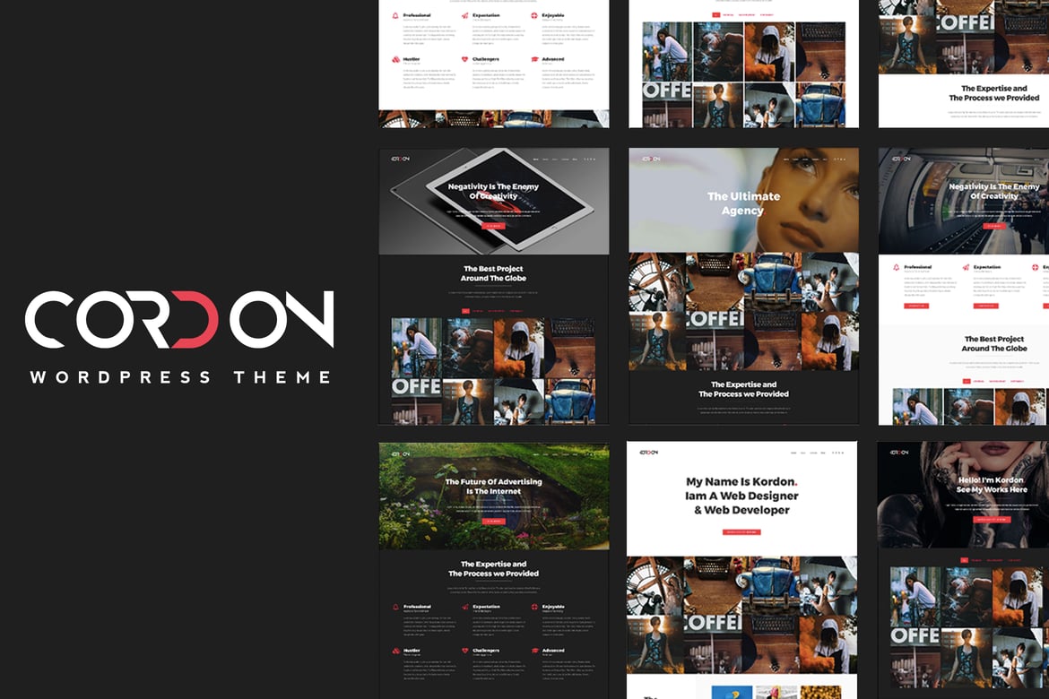 Cordon: Tema WordPress Portofolio Kreatif yang Responsif dan Modern