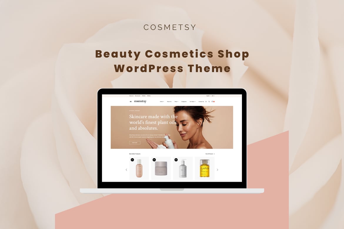 Cosmetsy - Tema WordPress Toko Kecantikan dan Kosmetik Terpercaya
